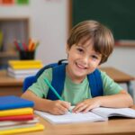 Élèves en classe