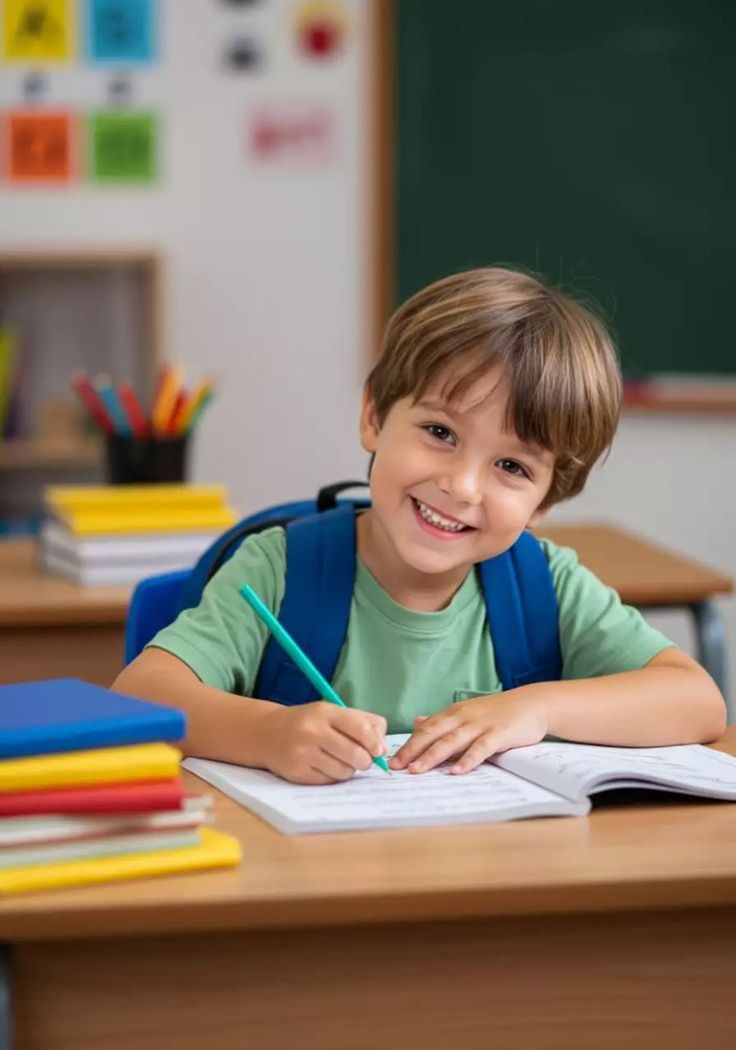 Élèves en classe